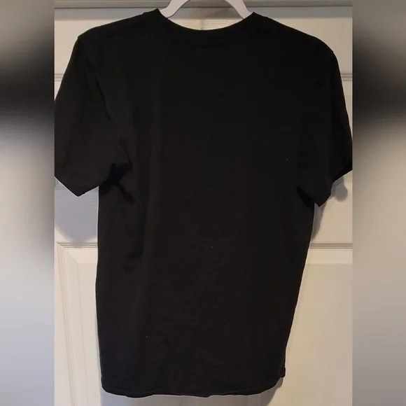 "Vintage Playstation 1994" Size Medium Black Short Sleeve Cotton T-Shirt ©️ 2021 - Picture 3 of 7